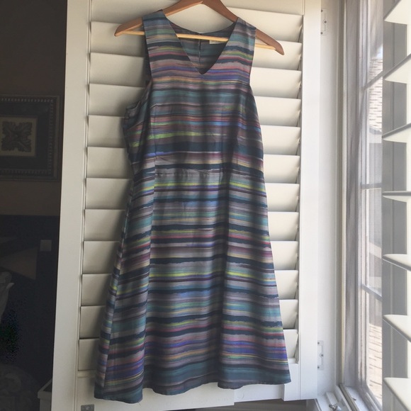 Silky Nordstrom dress. Reposh. Never got the chance to wear and now doesn’t fit. - Picture 2 of 10
